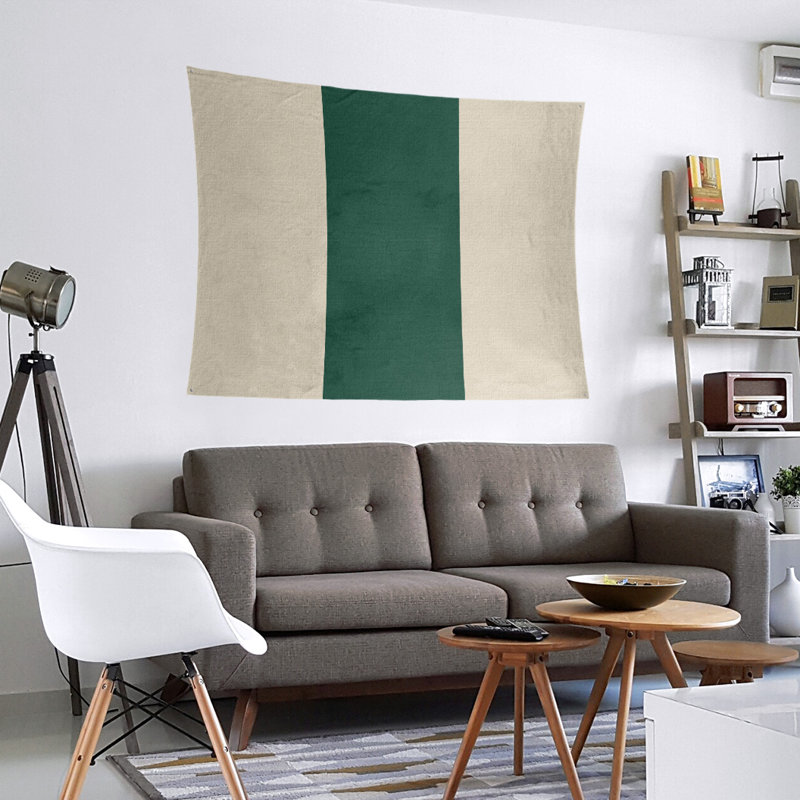 Tapisserie de polyester Minnesota, H 88 po x l 104 po, Blé du Minnesota / vert forêt / blé du Minnesot