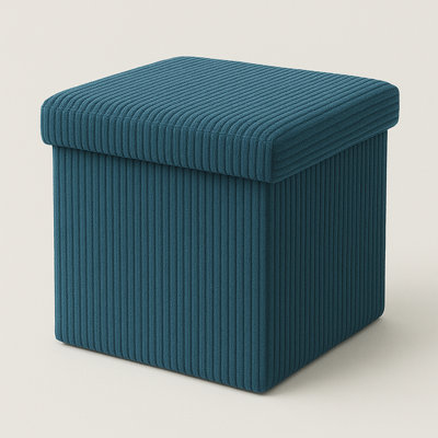 50cm Wide Tufted Footstool Ottoman
