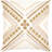  Housse de coussin et insert en polyester lombaire