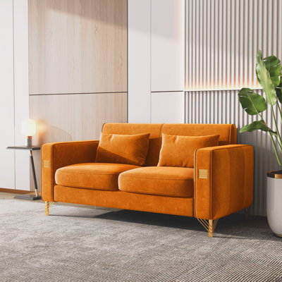 Barcaldine Velvet Loveseat