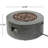 Smokeless 40,000 Round Iron Fire Pit, - , Propane Fueled, Quick Start, No Assembly, Stone Gray, 32 Inches Wide, Deep, 13.5 High, 39.24 Lb Powered Smokeless, Electronic Ignition,-2139199713