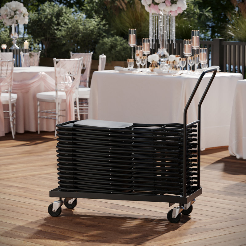 Chariot pliant en acier Regency