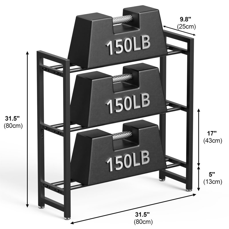 Metal Freestanding Sports Rack