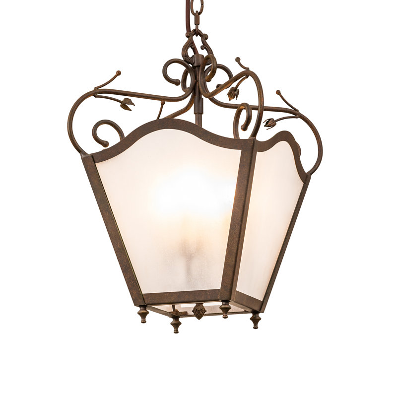 Lustre géométrique à 4 lumières Terena