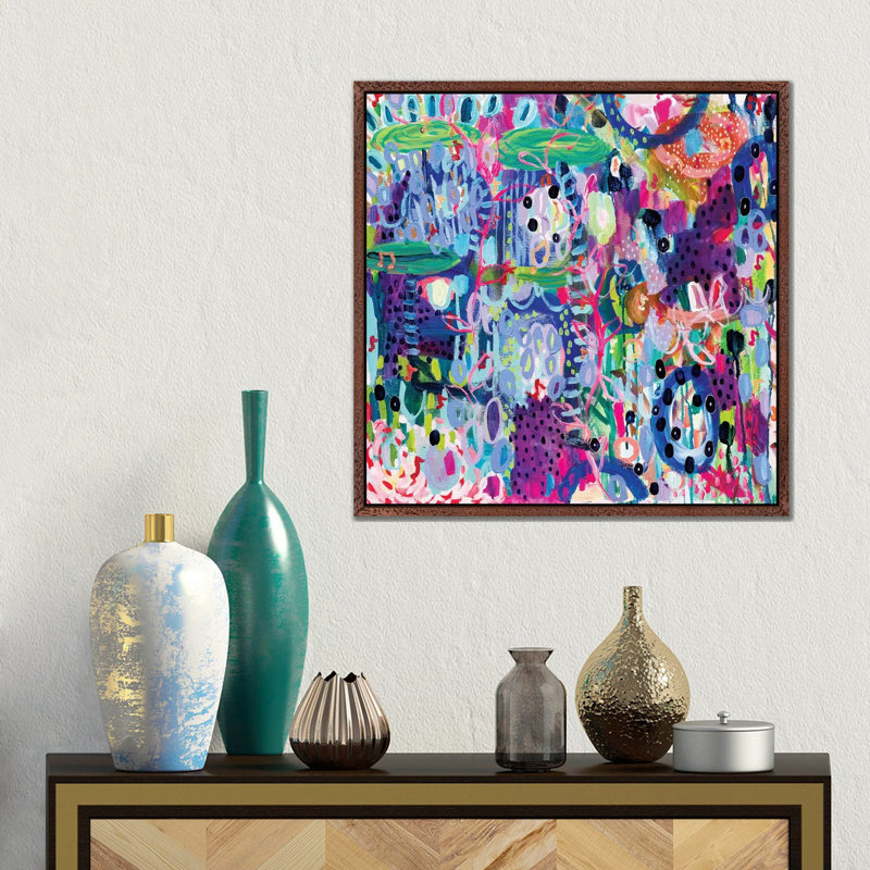 Andre's Sugar 1 Piece Wall Art on Canvas, 45.72 cm H x 45.72 cm W, Classic Wood Framed