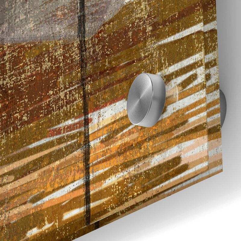  «Open Season Tackle» par Art Licensing Studio, art mural en verre acrylique, H 36 po x l 36 po x P 0,2 po