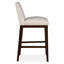 Upholstered Bar Stool with Solid Wood Frame-1415190905
