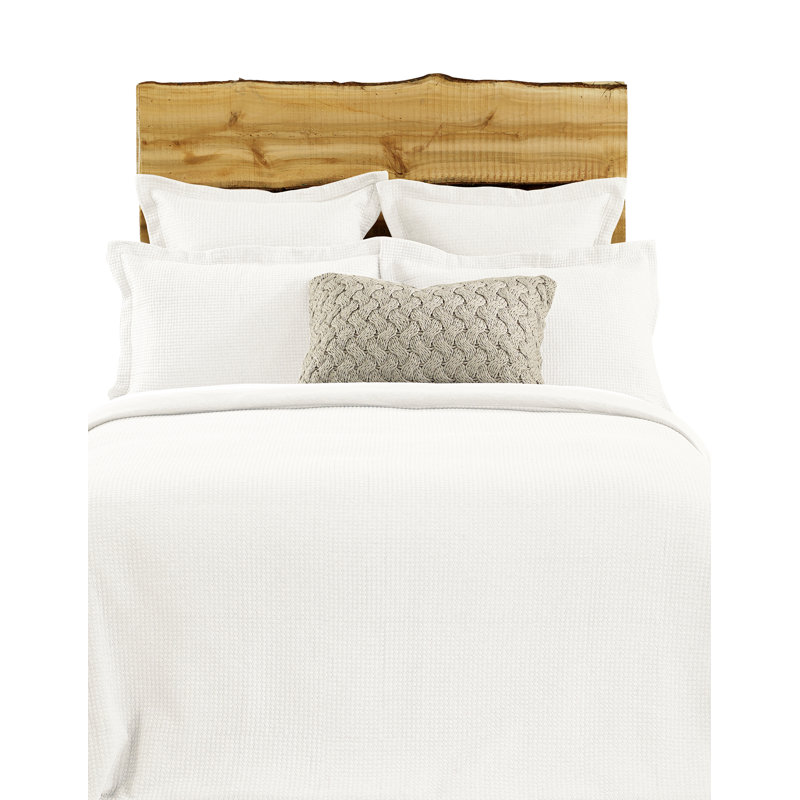 Ensemble de housse de couette réversible Rustic, Très grand, Blanc