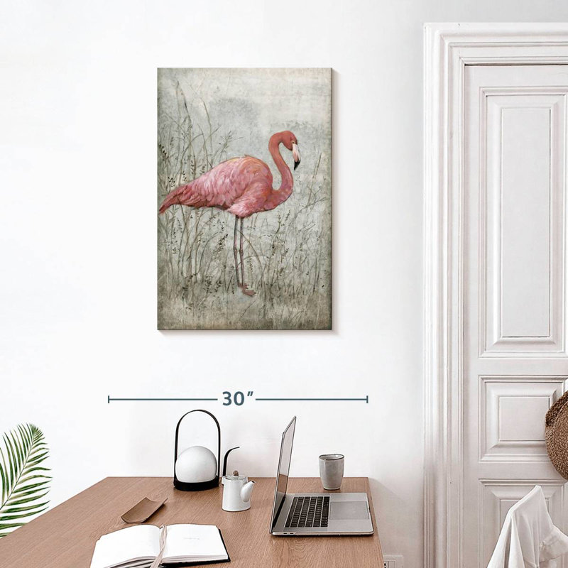 Brampt American Flamingo I, 30" H x 20" W
