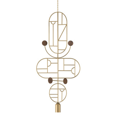 Wooden Dots 1 - Light Pendant