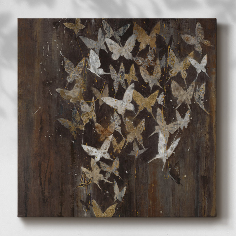 Papillons sociaux, H 24 po x l 24 po