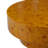 Handcrafted Burl Wood Round Coffee Table with Strudy Pedestal, Mid-Century Modern Solid Wood Coffee Table for Living Room-561136758-561136759