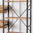 74.2 " H Bookshelf With Open Storage shelves, 5-Tier Bookcase With Metal Frame, Tall Bookcase For Living Room, Home Office-1684619060