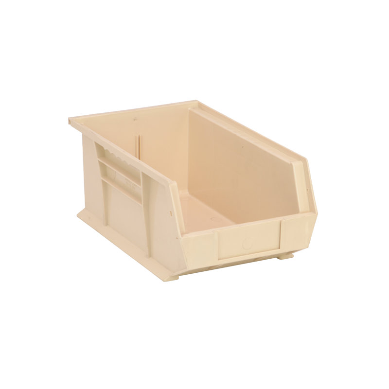  QUS241IV - Ensemble de 12 bacs de rangement en ivoire ultra empilables et suspendus L 14 po x l 9 po x H 6 po, 674.68, Ivory