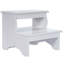 Plantation 2-Step Wood Step Stool-1275301367