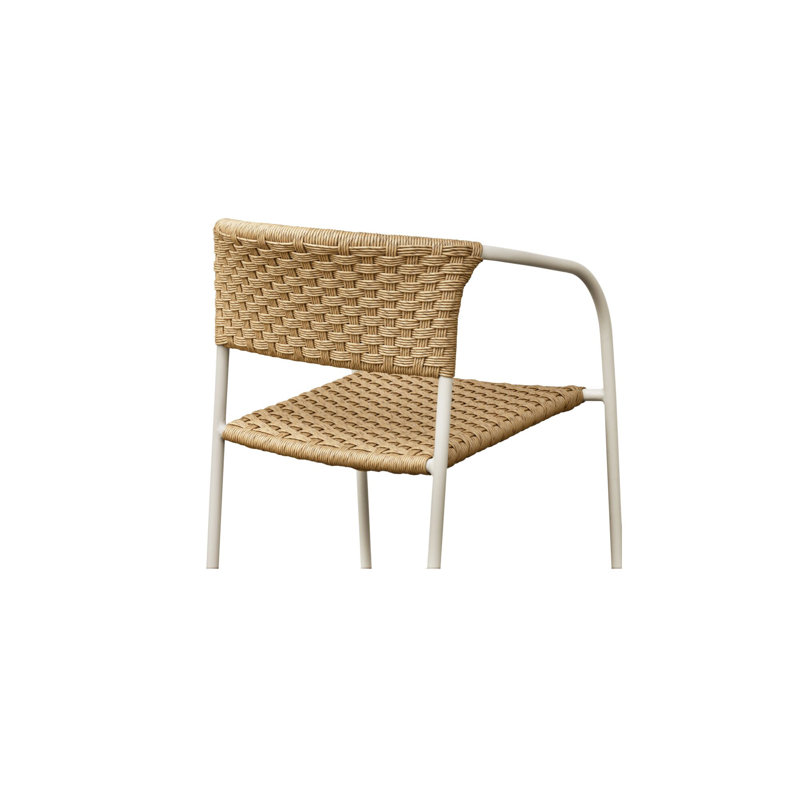 Tabouret d'extérieur Zola Naturel, Tanné, Beige, 30"
