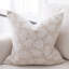 Housse de coussin écossais brun, coussin neutre beige-121494902