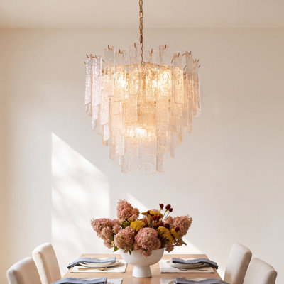 Mesmer Iron 9-Light Chandelier