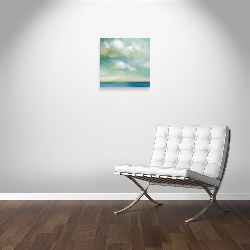 Cloudscape I - Peinture, Toile tendue, H 24 po x l 24 po x P 1,375 po