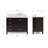 Cambridge 43" Single Bathroom Vanity Set-46247151