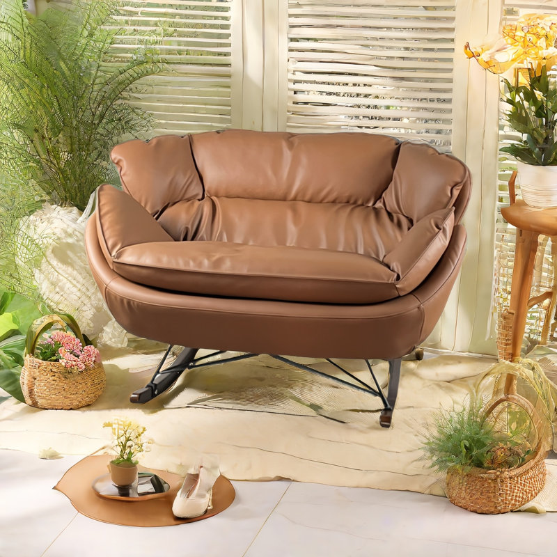 Fauteuil berçant, Chocolat