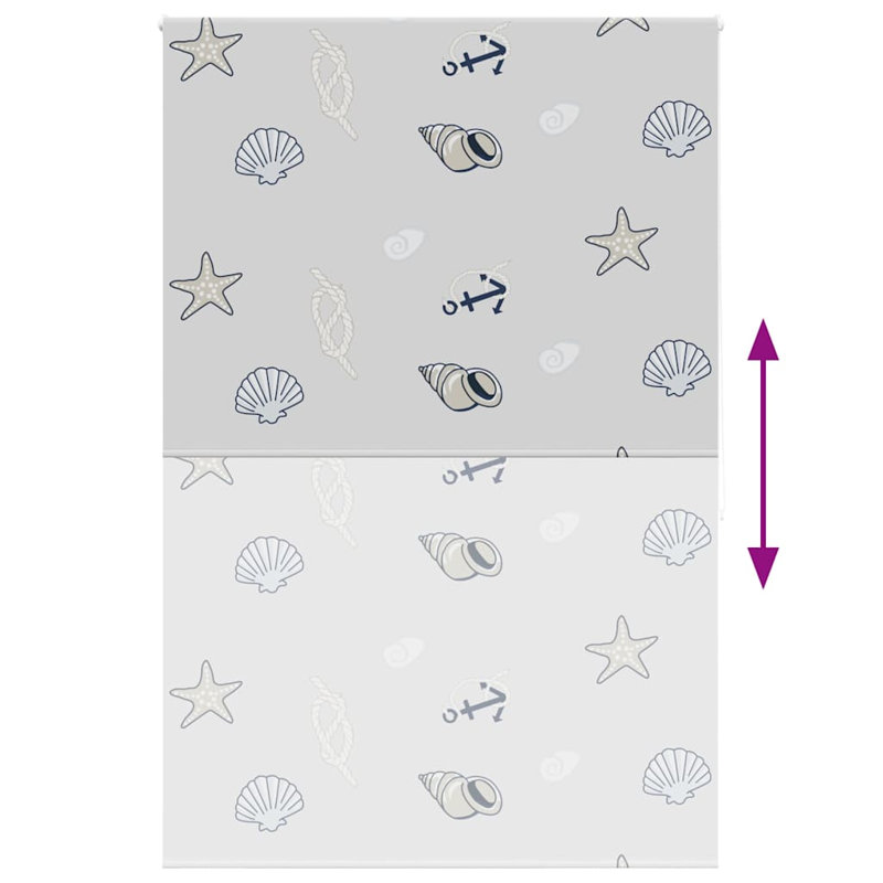 Room Darkening Roller Blind, 150cmW x 240cmL