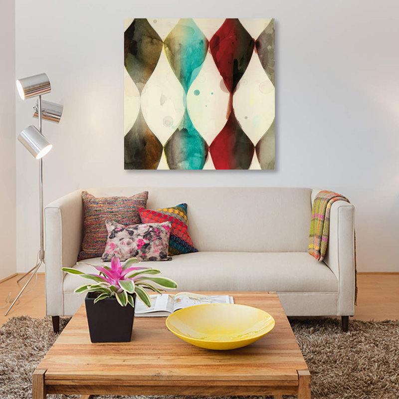 «Sp Spot Heralds II, Square», reproduction sur toile, H 12 po x l 12 po x P 0,75 po, Toile tendue, Pas de tapis