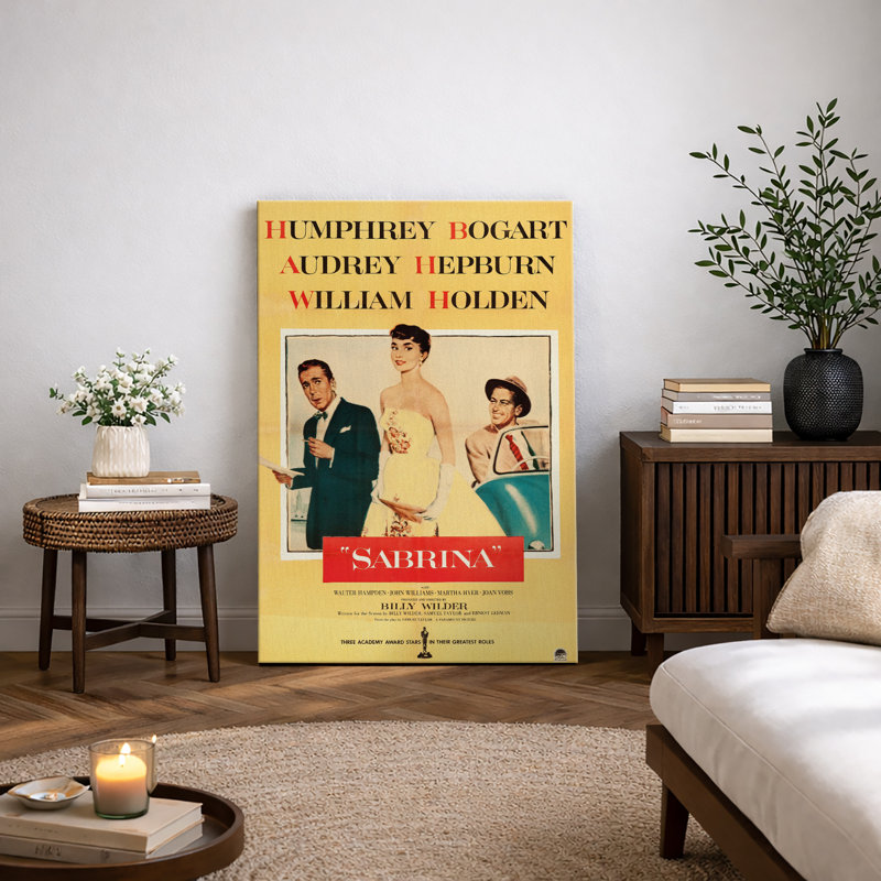 Affiche de Sabrina, H 36 po x l 24 po x P 1,5 po, Toile tendue