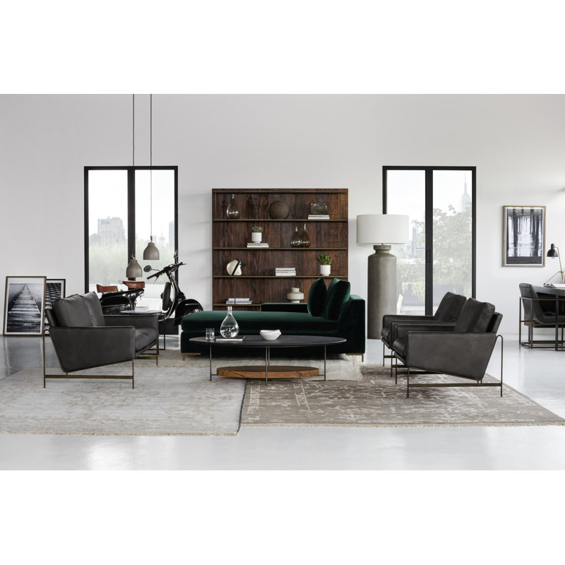 Thomas Bina Leather Loveseat