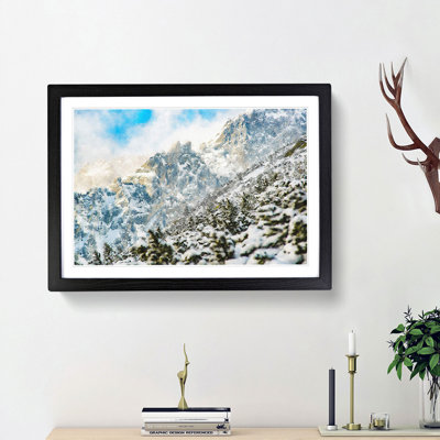 The Tatra Mountains in Slovakia - Picture Frame Painting Print