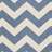 Arneshia Chevron Blue/Beige Indoor / Outdoor Area Indoor/Outdoor Area Rug-1085946284