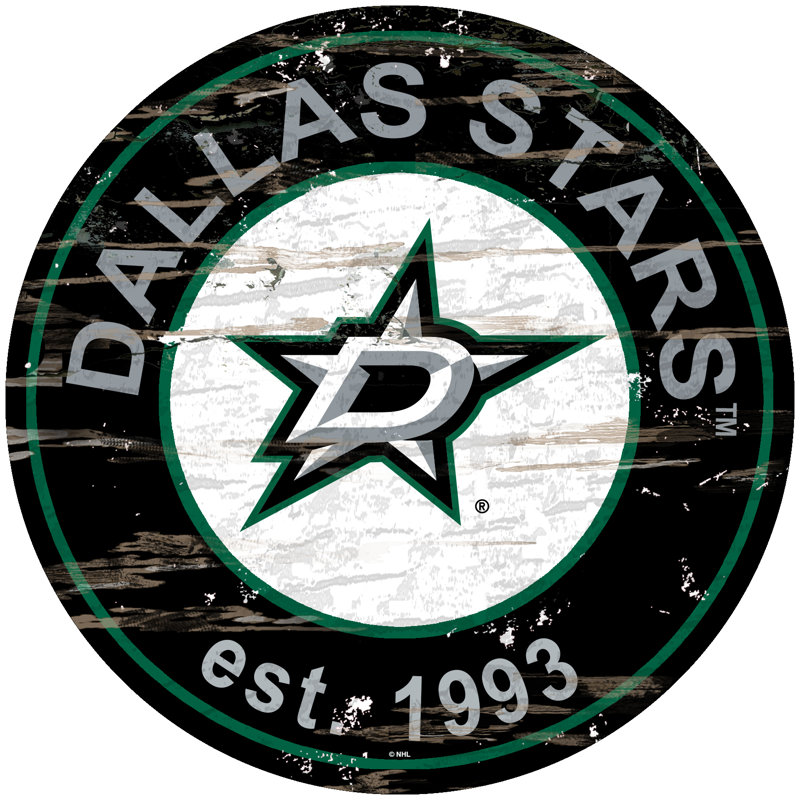 Traditional Entertainment Wall Decor, Dallas Stars