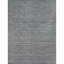 Hand Knotted Area Rug in Gray/White-475382185