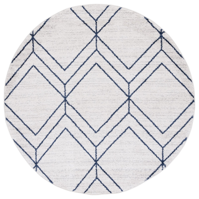 Seidman Performance Geometric Rug, Round 6'