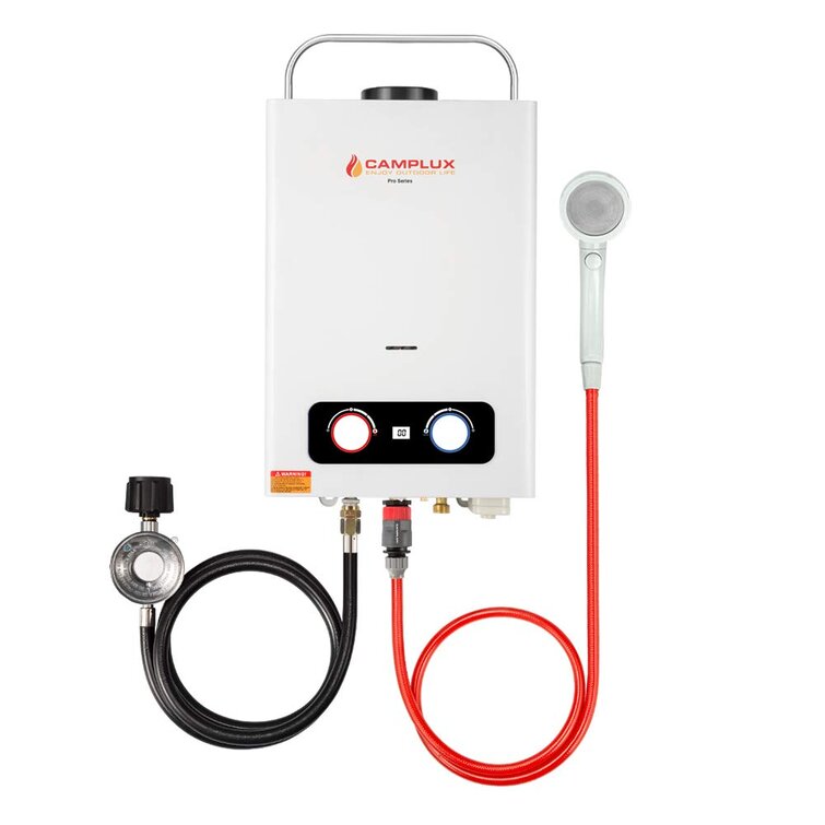Camplux 1.58 GPM Portable Outdoor Propane Tankless Water Heater