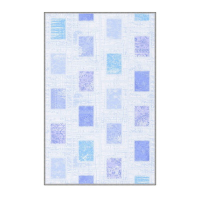 Premium Hall Carpet (2.6 x 9.8 ft), 100% Polyester, 0.3 in Pile Height | Antibacterial, Non-Slip Underside, 3D Digital Print | Machine Washable, Durable, Ideal for Home & Office, Easy Maintenance