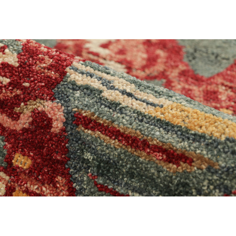 Burano Handmade Kilim Wool Animal Print Area Rug, Rectangle 6' x 9'