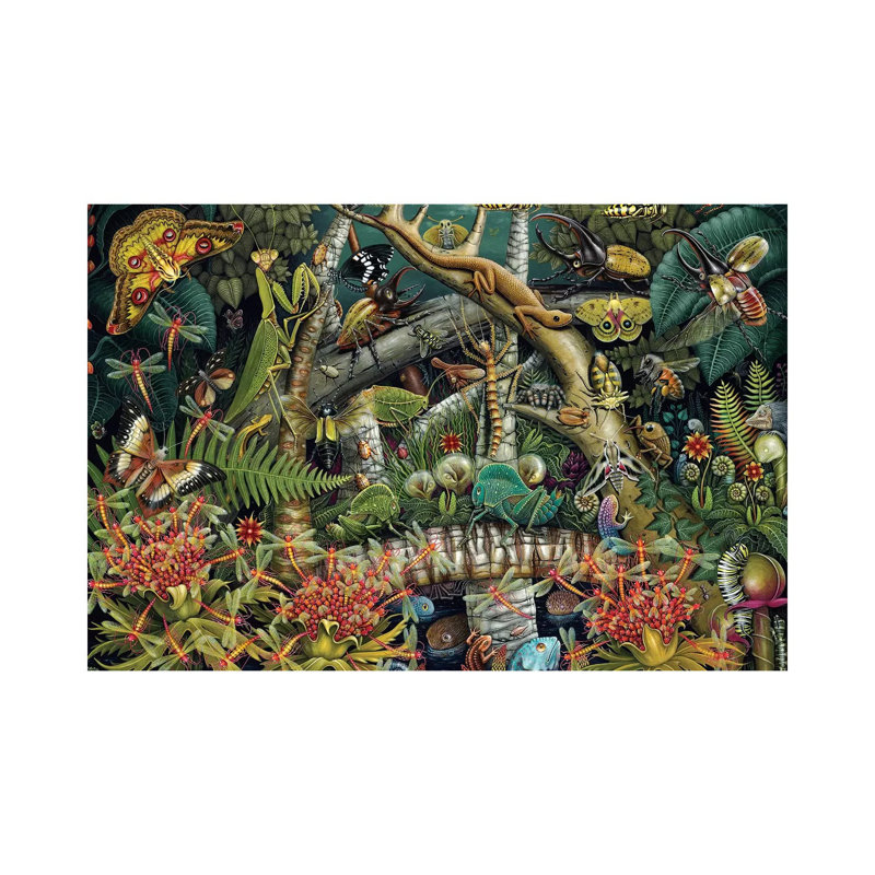 Mantis Mundi by R.S. Connett - Wrapped Canvas Print, 66.04cm H x 101.6cm W x 1.905cm D