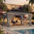 12' X 10' Aluminum Hardtop Gazebo – Double Roof Design with Weather-Resistant Canopy, Gray Curtains-111912068-129435738