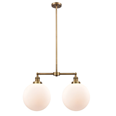 2 - Light Kitchen Island Pendant