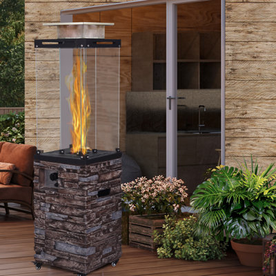 Chauffe-terrasse au propane 41 000 BTU