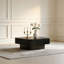 Table basse carrée 31,5 "avec rangement-2144005282