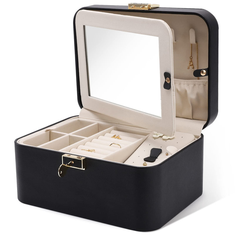 Rovshana Jewellery Box +, Black