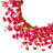 24" Pink Blossom Wreath