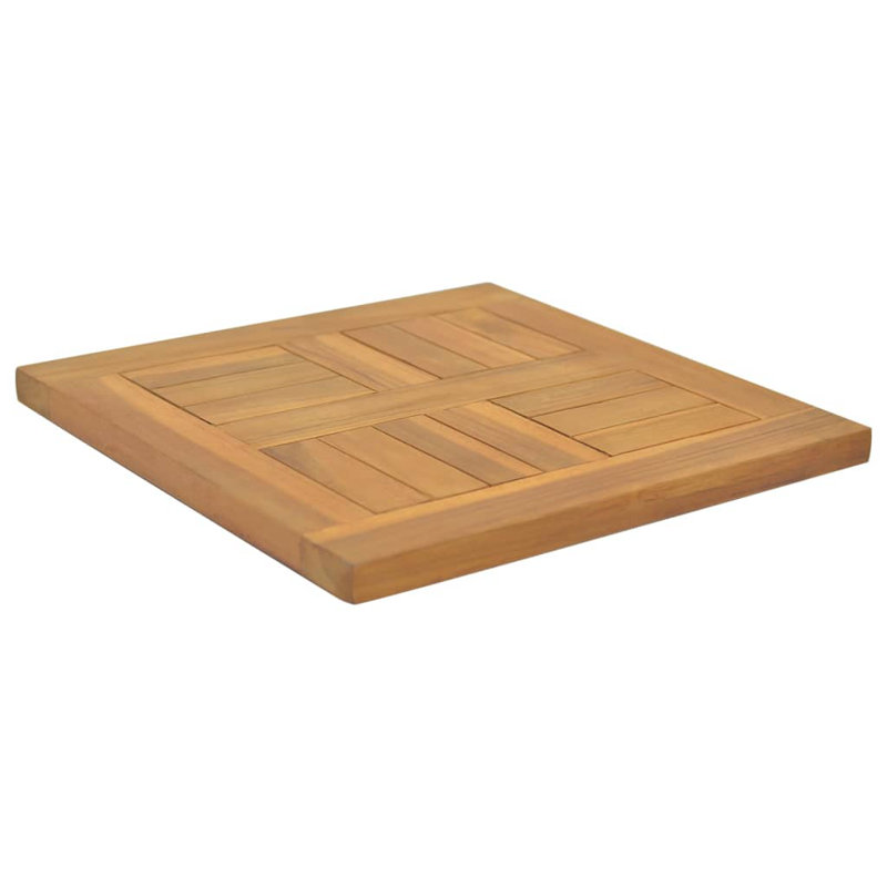 Boxleye Solid Wood Table Top, 1" H x 15.7" W x 15.7" D
