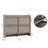 4-Drawer Wooden Shoe Cabinet with Adjustable Shelves, Hidden Flip Storage, Entryway and Hallway Organizer for Sneakers, Boots, and Heels-1054870095