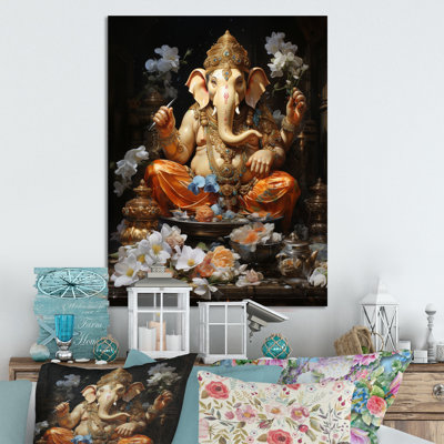 " Hinduisim Art Ganeshas Blessing I "
