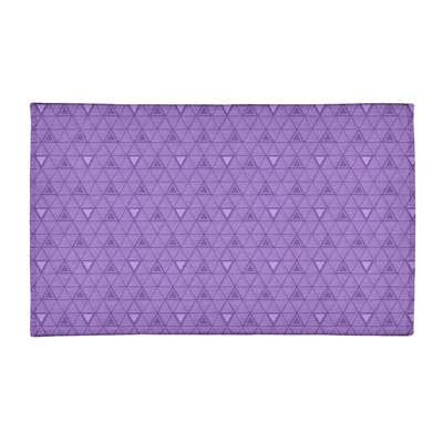 Chenille Geometric Indoor Rug