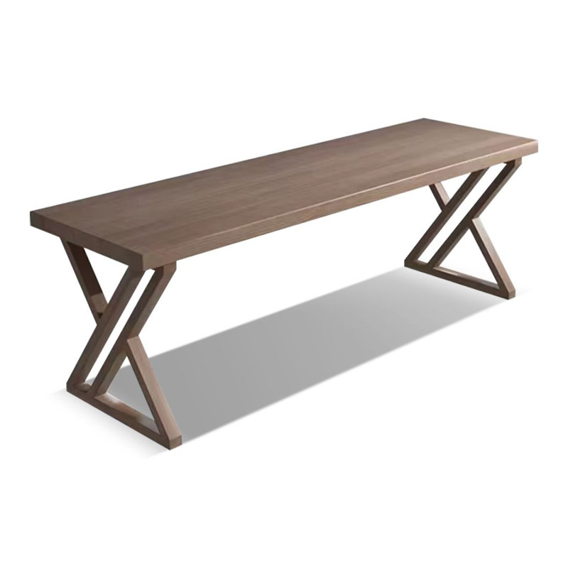 Bureau moderne et simple en bois massif, H 29,53 po x l 55,12 po x P 23,62 po