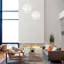 Akari Lanterns Small Hooks Hanging Pendant Lamp - Cool white glow-451211784